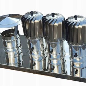 Okucie komina na wymiar kwasoodporne (opierzenie) INOX