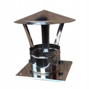 Daszek fi 130 z podstawą 130 - rozpinana inox