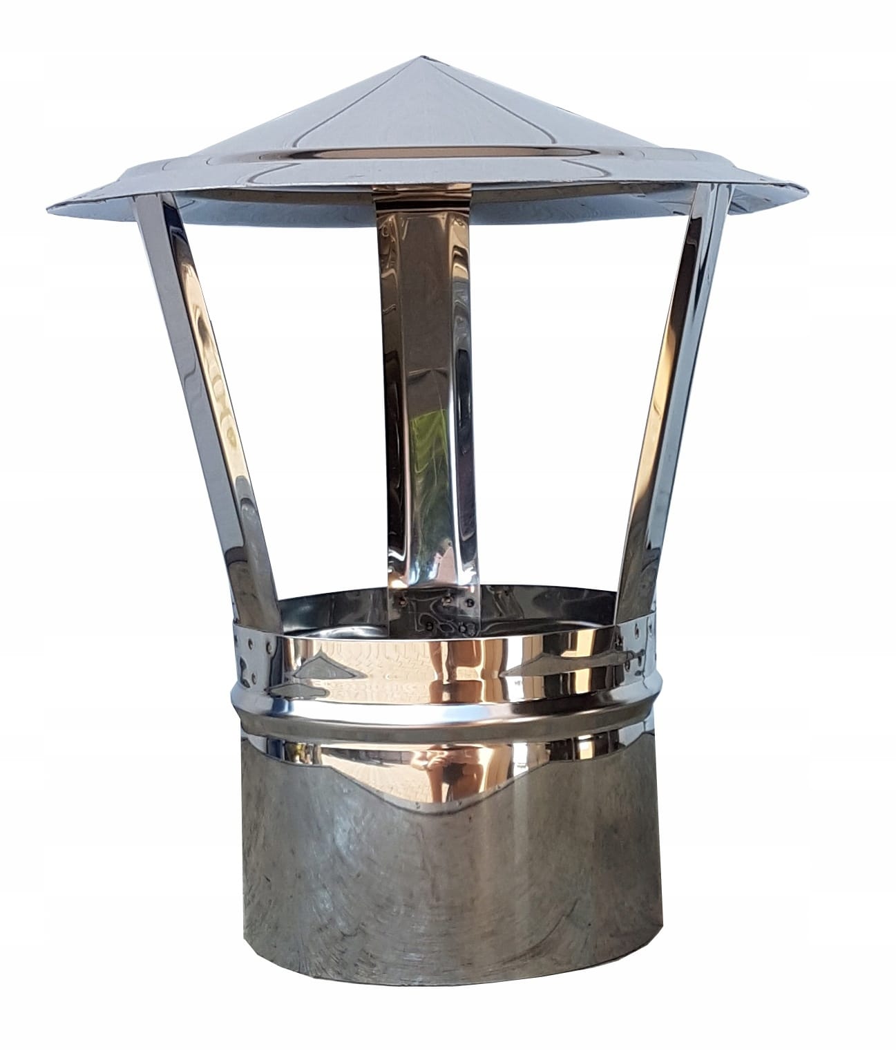 Daszek fi 200 bez podstawy inox