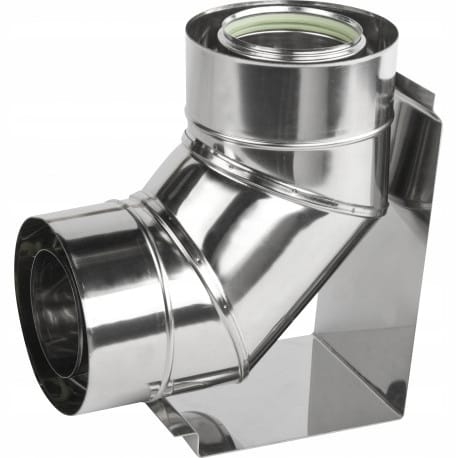 Kolano 90st fi 60/100 ze stopą