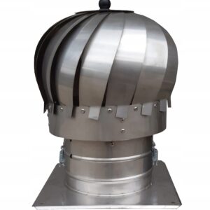 OBROTOWA NASADA KOMINOWA KULA fi 200mm KWAS (Matowa)
