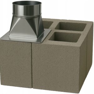 Przejście 120x160 / fi 125 INOX