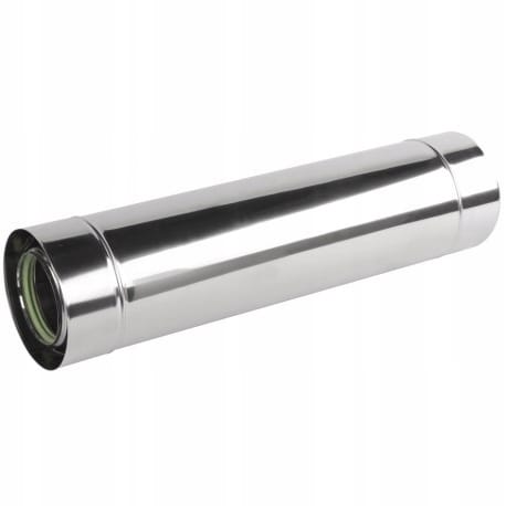 Rura 0,5m 80/125 inox